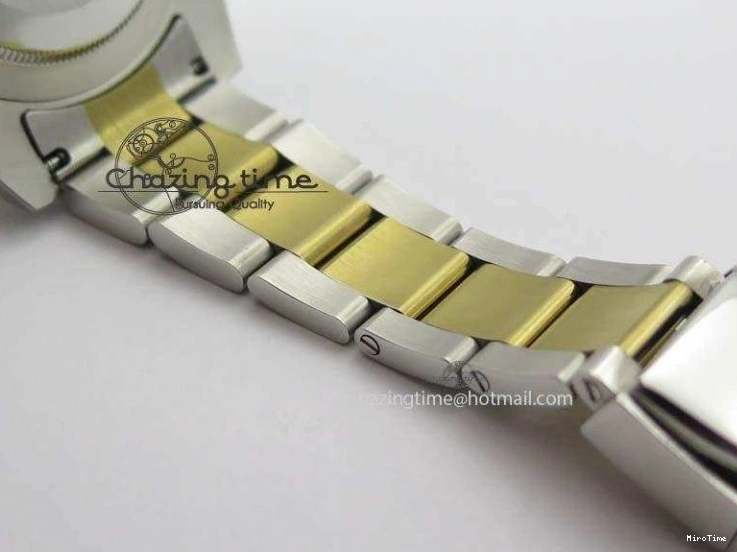 MiroTime 0511 GMT-Master II 116759 SS YG Bp-Maker Blue Red Ruby Crystal Black Dial On SS YG Bracelet A SmoothTexture 3771